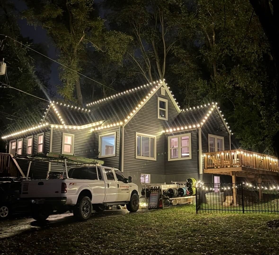 Christmas Lights - After