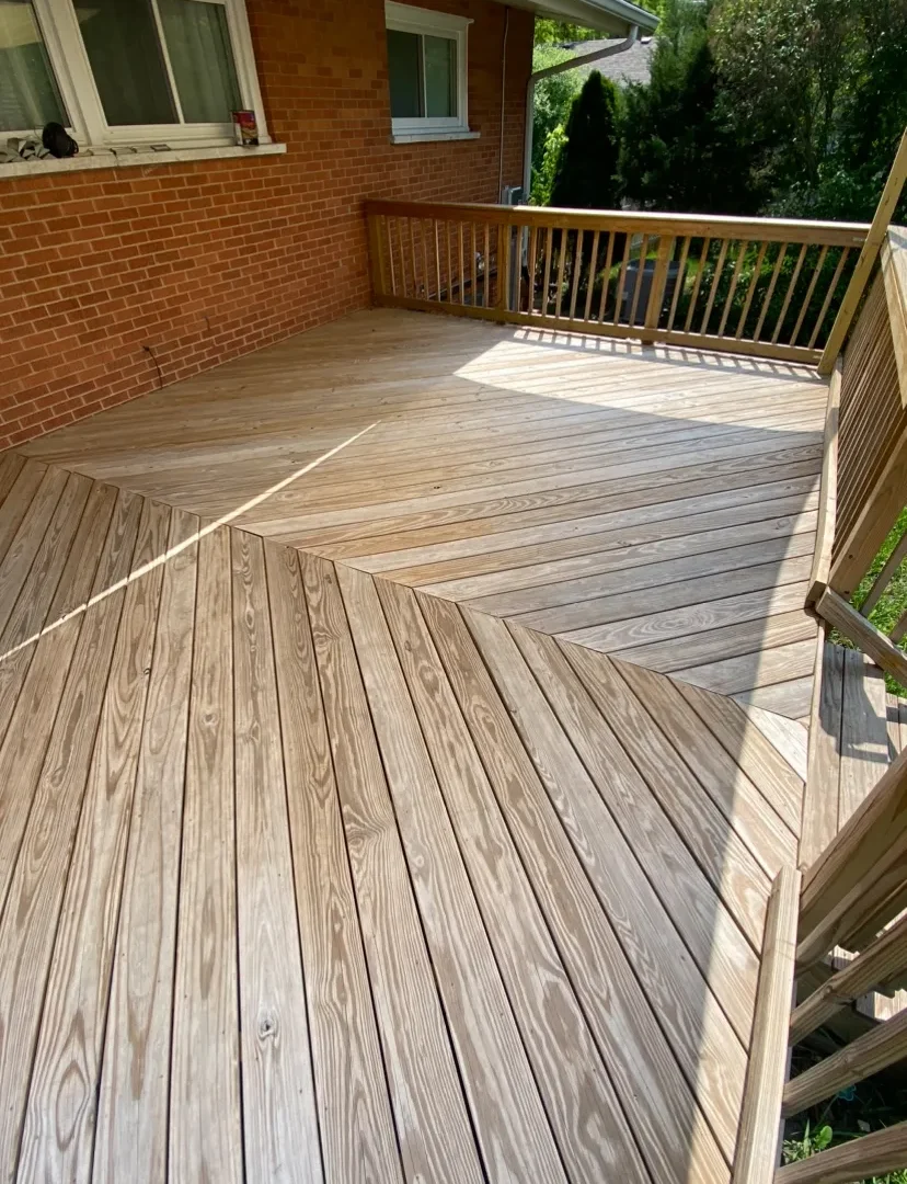 Deck & Fence - Before