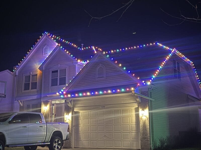 Suburban Holiday Glow